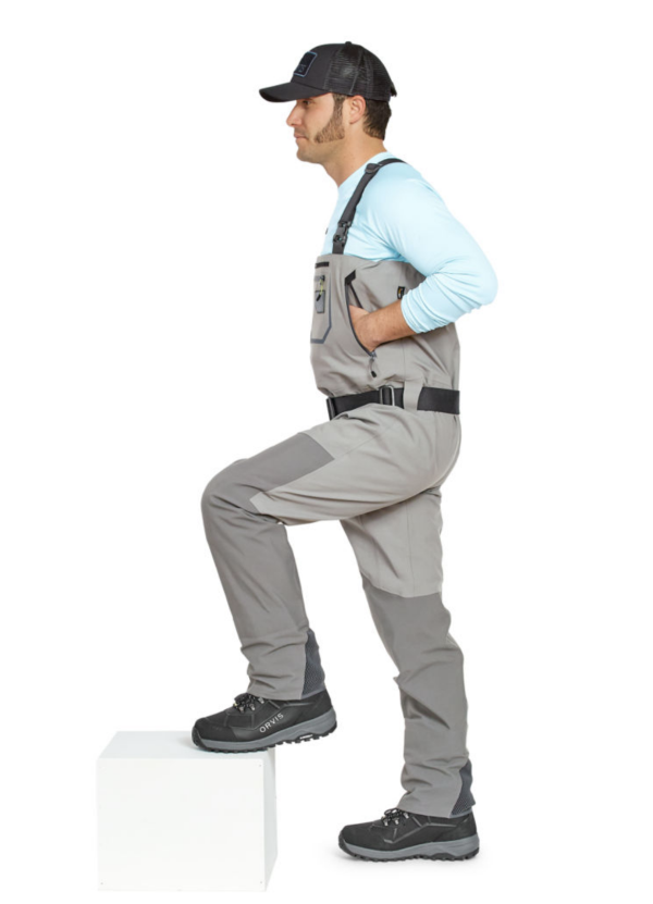 Orvis PRO Waders Model Side Orvis PRO Waders Model Side
